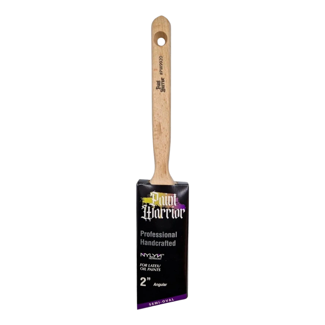 Paint Warrior 2" Angled Paint Brush (PW99202)